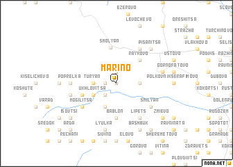 map of Marino