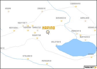 map of Marino