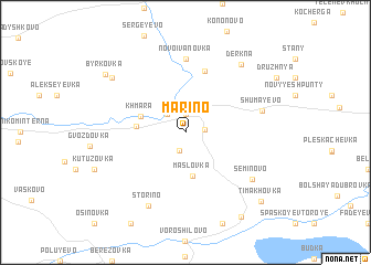 map of Mar\