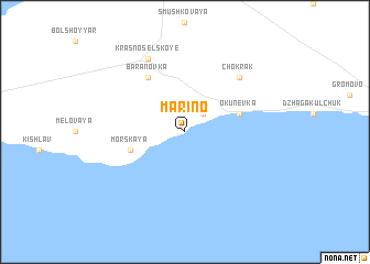map of Marʼino