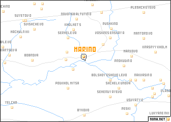 map of Mar\