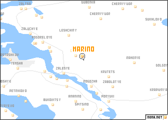 map of Mar\