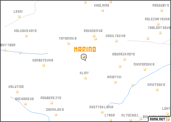 map of Mar\