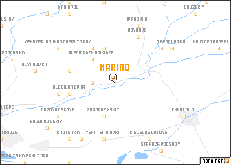 map of Marʼino