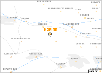 map of Marʼino