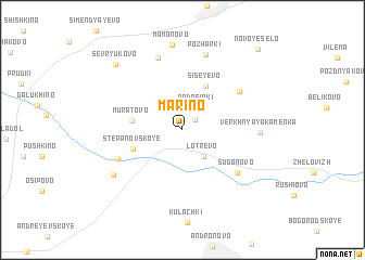 map of Mar\