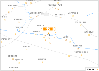 map of Mar\