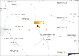 map of Mar\