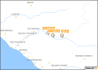 map of Mar\