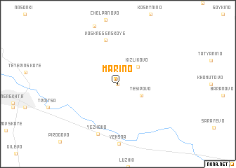 map of Mar\