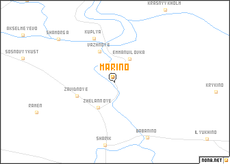 map of Mar\