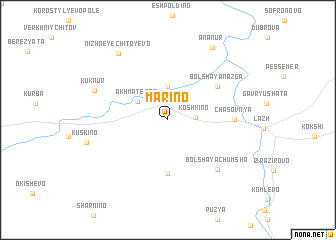 map of Mar\