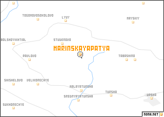 map of Mar\