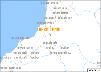 map of Marintaman