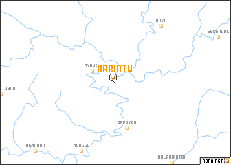 map of Marintu
