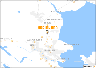 map of Marinwood