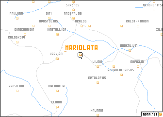map of Marioláta