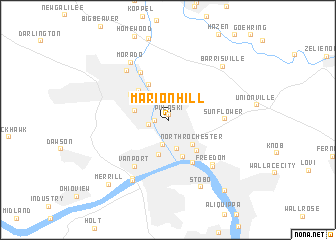 map of Marion Hill