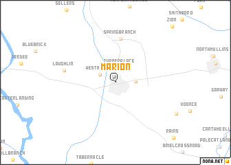 map of Marion