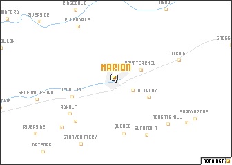 map of Marion