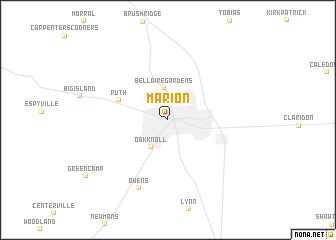 map of Marion