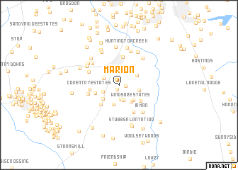 map of Marion