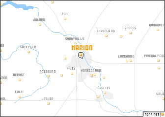 map of Marion