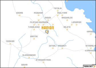 map of Márion