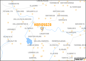 map of Mario Soza