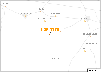 map of Mariotto