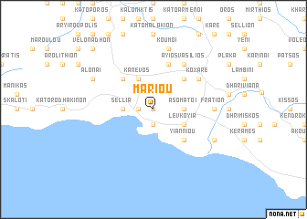 map of Marioú