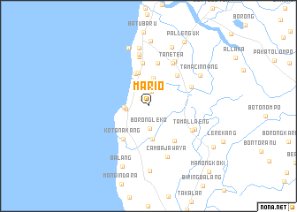 map of Mario