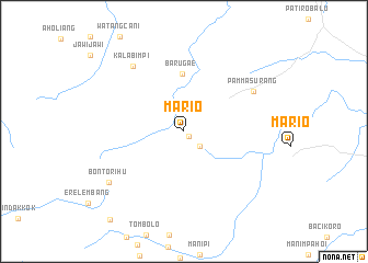 map of Mario