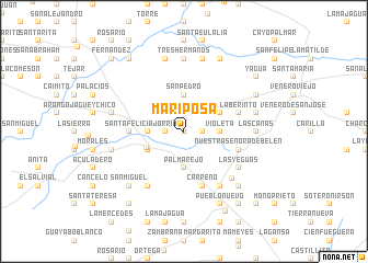 map of Mariposa