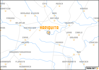 map of Mariquita