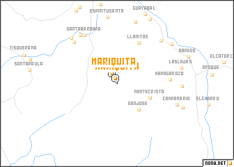 map of Mariquita