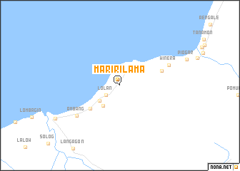 map of Mariri Lama