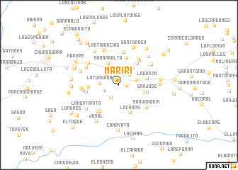 map of Marirí