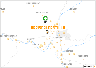 map of Mariscal Castilla