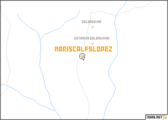 map of Mariscal F. S. Lopez