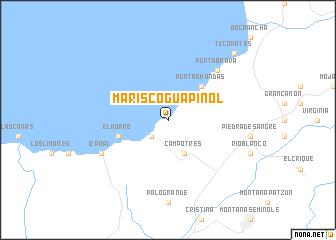 map of Marisco Guapinol