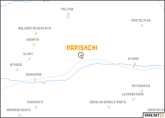 map of Marishchi