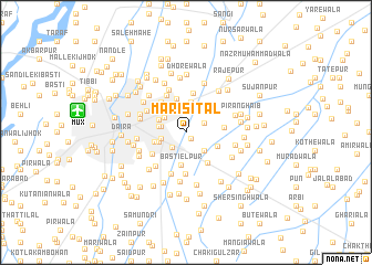 map of Māri Sītal