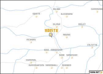 map of Marite