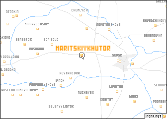 map of Maritskiy Khutor