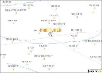 map of Mari-Turek