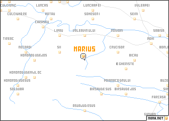 map of Măriuş