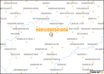 map of Marivoandriana