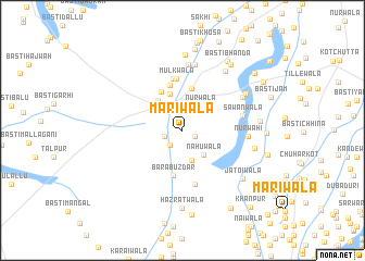 map of Mārīwāla