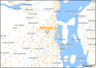 map of Mārīwāla